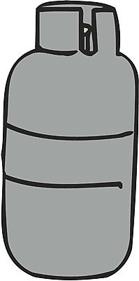 EPS 클립아트 생활용품 일러스트 사람없음 오브젝트 가스 가스통 국내일러스트 파일형식 벡터