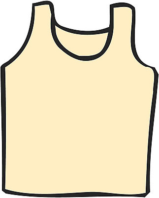 EPS 클립아트 옷 러닝셔츠 일러스트 사람없음 속옷 오브젝트 남성용 국내일러스트 셔츠 파일형식 벡터