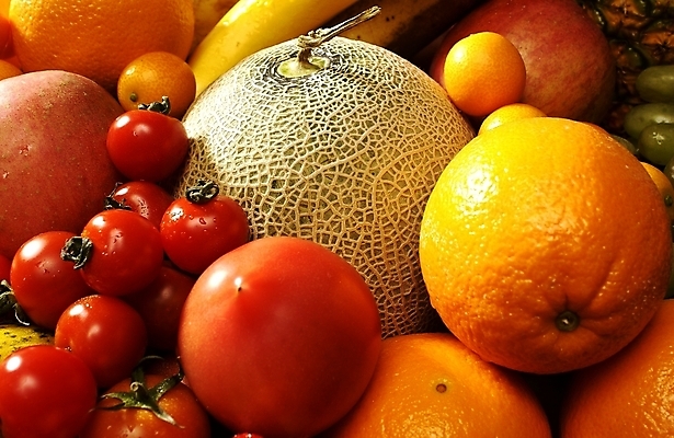 포토 JPG 스튜디오촬영 식물 웰빙 열매 백그라운드 토마토 오렌지 과일 방울토마토 근접촬영 사람없음 멜론 유기농 국내포토 뷰포인트 채소 실내 파일형식