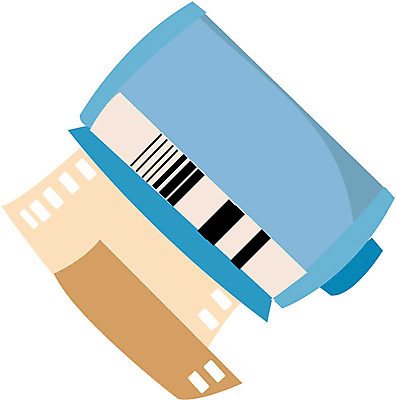 EPS 일러스트 사람없음 전자제품 카메라 가전제품 필름 오브젝트 사진필름 필름사진 국내일러스트 파일형식 벡터