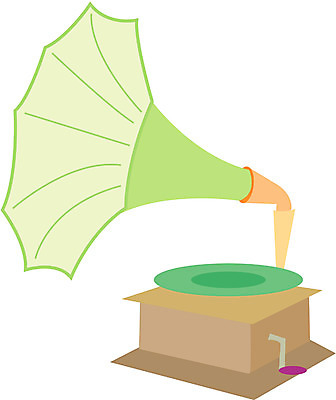 EPS 클립아트 음향기기 일러스트 사람없음 앤티크 골동품 오브젝트 축음기 전축 국내일러스트 전자제품 파일형식 벡터