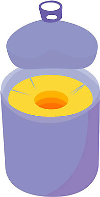 EPS 식물 과일 일러스트 사람없음 캔 파인애플 통조림 과일통조림 파인애플통조림 국내일러스트 열대과일 파일형식 벡터