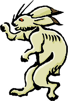 EPS 클립아트 동물 척추동물 한마리 육지동물 일러스트 포유류 초식동물 사람없음 십이지신 운세 토끼띠 토끼 산토끼 국내일러스트 1 반려동물 파일형식 벡터