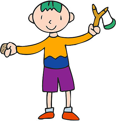 EPS 클립아트 남자 초등학생 어린이 일러스트 한명 사람 소년 장난감 새총 남자만 남자한명만 어린이만 소년만 소년한명만 국내일러스트 1 학생 파일형식 벡터