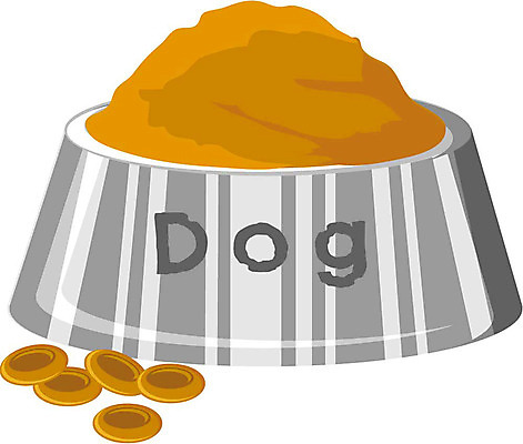 EPS 그릇 일러스트 사람없음 먹이 오브젝트 밥그릇 개밥그릇 개사료 먹이그릇 국내일러스트 반려용품 식기 애견용품 파일형식 벡터