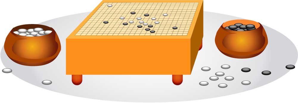 EPS 생활용품 일러스트 사람없음 놀이용품 게임 바둑 바둑알 바둑판 국내일러스트 놀이 오브젝트 파일형식 벡터