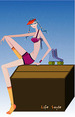 EPS 우먼라이프 라이프스타일 웰빙 여자 스포츠 다이어트 일러스트 건강 한명 사람 20대 성인 라이프 생활 레포츠 운동 롤러블레이드 여자만 여자한명만 성인여자만 청년만 청년여자만 성인한명만 청년여자한명만 성인여자한명만 성인만 국내일러스트 1 레저 청년 취미 파일형식 벡터