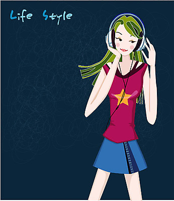 EPS 우먼라이프 라이프스타일 웰빙 여자 음악 일러스트 휴식 한명 사람 20대 성인 취미 라이프 생활 헤드폰 음악감상 여자만 여자한명만 성인여자만 청년만 청년여자만 성인한명만 청년여자한명만 성인여자한명만 성인만 국내일러스트 1 음향기기 컨셉 문화예술 청년 감상 파일형식 벡터