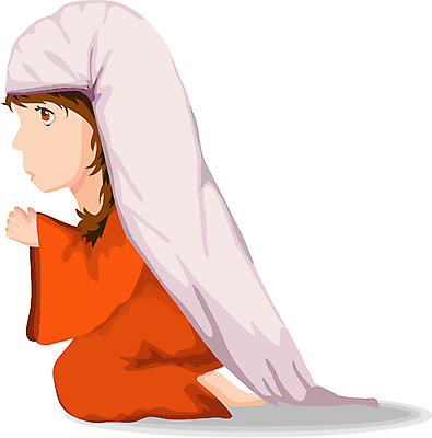 EPS 여자 기독교 종교 초등학생 어린이 프로포즈 일러스트 한명 사람 소녀 교회 기도 종교캐릭터 교인 회개 여자만 여자한명만 어린이만 소녀만 소녀한명만 일러캐릭터 캐릭터 1 학생 종교건축 건물 파일형식 벡터