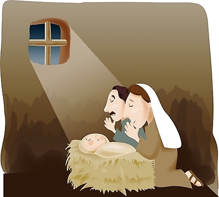 EPS 여자 남자 기독교 종교 일러스트 실내 사람 성인 두명 빛 교회 기도 아기 출산 예수 하나님 야간 신비 찬양 마리아 아기예수 요셉 마굿간 복음기도 국내일러스트 자연요소 컨셉 종교건축 내부 건물 신_종교 외양간 파일형식 벡터