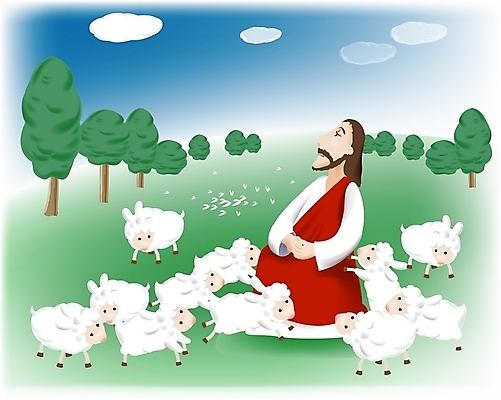 EPS 주간 남자 기독교 종교 새끼 일러스트 한명 사람 초원 20대 성인 야외 교회 목장 기도 양 예수 하나님 성직자 찬양 양떼 복음기도 사도 남자만 남자한명만 성인남자만 청년만 청년남자만 청년남자한명만 성인한명만 성인남자한명만 성인만 국내일러스트 자연요소 동물 1 포유류 종교건축 청년 건물 신_종교 파일형식 벡터