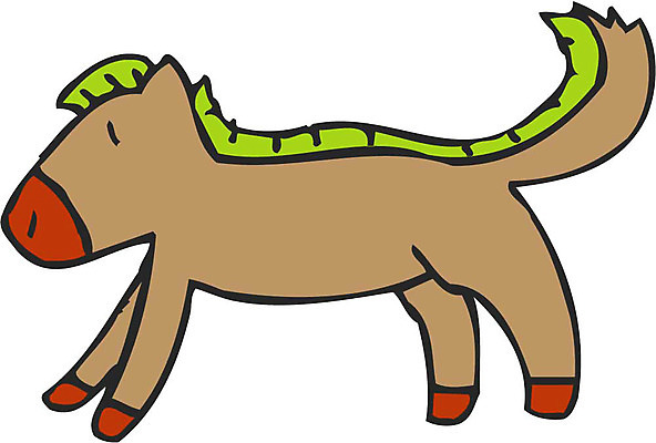 EPS 클립아트 동물 척추동물 캐릭터 한마리 육지동물 일러스트 포유류 사람없음 십이지신 운세 말_동물 말띠 말캐릭터 조랑말 망아지 일러캐릭터 1 새끼 동물캐릭터 파일형식 벡터