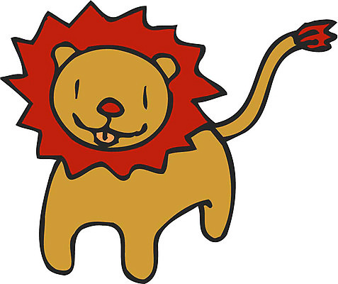 EPS 클립아트 동물 척추동물 캐릭터 한마리 육지동물 일러스트 포유류 사람없음 사자 육식동물 숫사자 일러캐릭터 1 수컷 파일형식 벡터