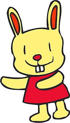 EPS 클립아트 동물 척추동물 캐릭터 한마리 육지동물 동물캐릭터 일러스트 포유류 초식동물 사람없음 토끼 토끼캐릭터 산토끼 일러캐릭터 1 반려동물 파일형식 벡터