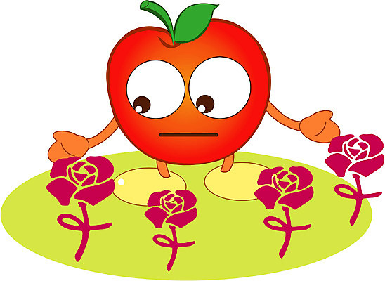 EPS 클립아트 식물 캐릭터 열매 과일 일러스트 사람없음 농작물 사과 음식캐릭터 사과데이 애플데이 일러캐릭터 음식 농업 데이이벤트 파일형식 벡터