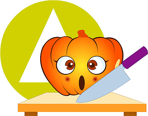 EPS 클립아트 식물 캐릭터 채소 일러스트 식재료 호박 도마 사람없음 칼 음식캐릭터 식칼 채소캐릭터 일러캐릭터 음식 주방용품 파일형식 벡터