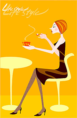 EPS 라이프스타일 웰빙 여자 여유 커피 일러스트 탁자 휴식 한명 사람 20대 성인 취미 라이프 차 여자만 여자한명만 성인여자만 청년만 청년여자만 성인한명만 청년여자한명만 성인여자한명만 성인만 국내일러스트 1 감정 음료 가구 컨셉 청년 생활 파일형식 벡터