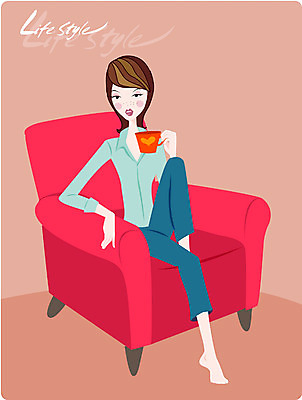 EPS 라이프스타일 웰빙 여자 여유 커피 일러스트 휴식 실내 한명 사람 20대 성인 취미 라이프 컵 소파 커피잔 여자만 여자한명만 성인여자만 청년만 청년여자만 성인한명만 청년여자한명만 성인여자한명만 성인만 국내일러스트 1 식기 감정 음료 컨셉 의자 잔 청년 내부 생활 파일형식 벡터