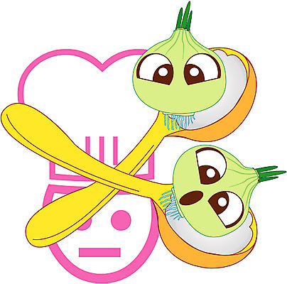 EPS 클립아트 식물 캐릭터 채소 일러스트 식재료 양파 수저 사람없음 국자 음식캐릭터 채소캐릭터 일러캐릭터 식기 음식 주방용품 파일형식 벡터