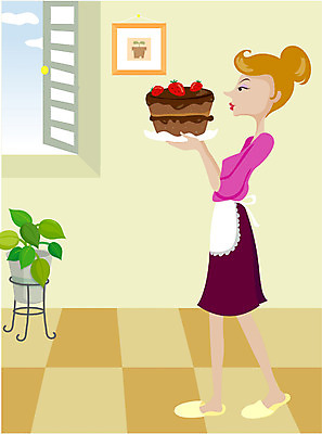 EPS 주간 라이프스타일 웰빙 여자 가사 일러스트 디저트 실내 요리 한명 사람 20대 성인 취미 케이크 주부 여자만 여자한명만 성인여자만 청년만 청년여자만 성인한명만 청년여자한명만 성인여자한명만 성인만 국내일러스트 자연요소 1 음식 청년 내부 생활 파일형식 벡터