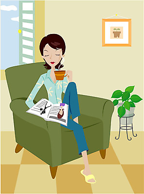 EPS 라이프스타일 웰빙 여자 여유 커피 일러스트 휴식 실내 한명 사람 20대 성인 취미 라이프 컵 소파 독서 잡지 커피잔 여자만 여자한명만 성인여자만 청년만 청년여자만 성인한명만 청년여자한명만 성인여자한명만 성인만 국내일러스트 1 식기 감정 음료 컨셉 의자 잔 청년 내부 생활 간행물 파일형식 벡터