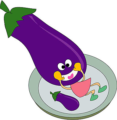 EPS 클립아트 식물 캐릭터 접시 얼굴 채소 일러스트 식재료 가지 표정 의인화 형상 표현 묘사 음식캐릭터 채소캐릭터 일러캐릭터 식기 음식 신체부위 파일형식 벡터