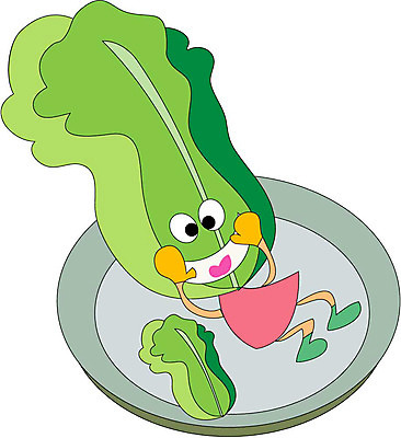 EPS 클립아트 식물 캐릭터 접시 얼굴 채소 일러스트 식재료 표정 의인화 형상 표현 묘사 배추 음식캐릭터 채소캐릭터 일러캐릭터 식기 음식 신체부위 파일형식 벡터