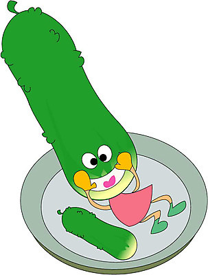 EPS 클립아트 식물 캐릭터 접시 얼굴 채소 일러스트 식재료 오이 표정 의인화 형상 초록색 표현 묘사 음식캐릭터 채소캐릭터 일러캐릭터 식기 음식 컬러 신체부위 파일형식 벡터