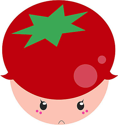 EPS 클립아트 식물 캐릭터 열매 얼굴 토마토 채소 일러스트 식재료 표정 의인화 형상 사람없음 표현 묘사 음식캐릭터 일러캐릭터 음식 신체부위 파일형식 벡터