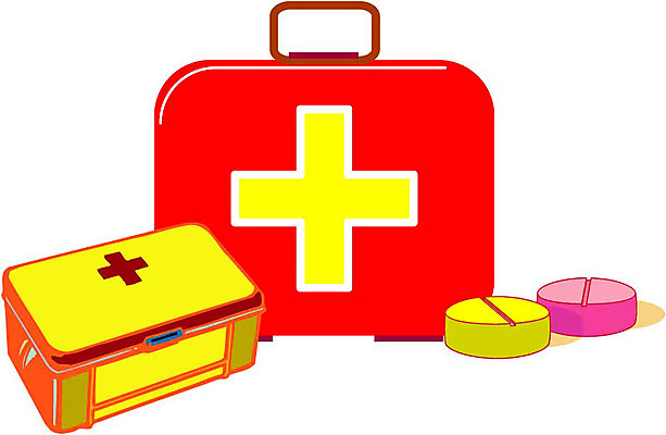 EPS 클립아트 일러스트 의학 사람없음 치료 알약 약 의료용품 구급상자 약상자 국내일러스트 의료기기 상자 파일형식 벡터