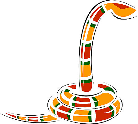 EPS 클립아트 동물 척추동물 한마리 일러스트 파충류 사람없음 십이지신 운세 뱀띠 뱀 또아리 똬리 국내일러스트 1 파일형식 벡터