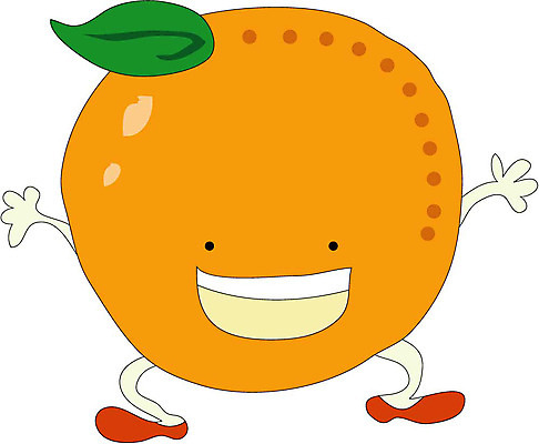 EPS 클립아트 식물 캐릭터 얼굴 오렌지 과일 일러스트 상상 귤 표정 의인화 형상 농작물 표현 묘사 음식캐릭터 과일캐릭터 오렌지캐릭터 일러캐릭터 음식 농업 신체부위 파일형식 벡터