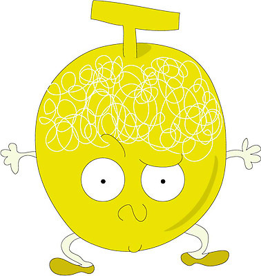 EPS 클립아트 식물 캐릭터 열매 얼굴 과일 일러스트 상상 표정 의인화 형상 노란색 표현 멜론 묘사 과일캐릭터 멜론캐릭터 일러캐릭터 컬러 신체부위 파일형식 벡터