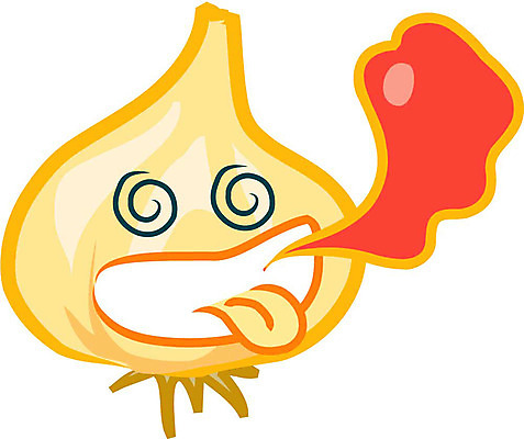 EPS 클립아트 식물 캐릭터 얼굴 채소 일러스트 식재료 상상 표정 의인화 마늘 형상 표현 묘사 매움 음식캐릭터 어지러운 일러캐릭터 음식 신체부위 맛 파일형식 벡터