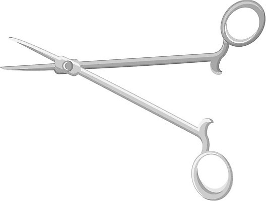 EPS 일러스트 의학 의료기기 가위 사람없음 치료 의료용품 오브젝트 수술용가위 국내일러스트 문구용품 가위_도구 파일형식 벡터