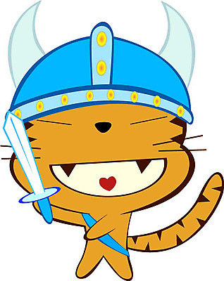 EPS 클립아트 동물 척추동물 캐릭터 한마리 육지동물 일러스트 포유류 사람없음 반려동물 고양이 칼 해적 해적모자 일러캐릭터 모자_잡화 1 도둑 파일형식 벡터