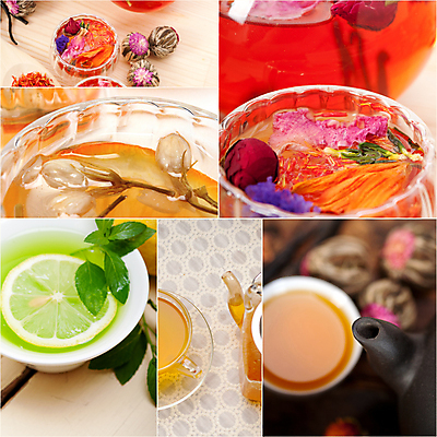 포토 JPG 해외이미지 실내 사람없음 다양 찻잔 찻주전자 라임 찻잎 꽃차 해외202004 과일차 공예차 해외포토 다수 과일 주전자 잔 내부 차_음료 파일형식 이미지허브