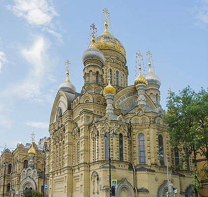 포토 JPG 해외이미지 전통 유럽 기독교 종교 문화 여행 십자가 건축양식 하늘 미술 사람없음 야외 건물 파란색 성당 교회 여행객 도시 사찰 영혼 황금 러시아 러시아인 숭배 신앙심 옛날 스타일 해외202004 해외포토 서양인 건축물 건축 나라 컬러 종교건축 문화예술 사람 파일형식 이미지허브