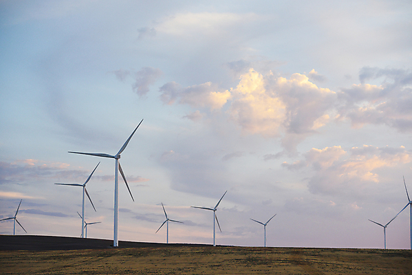 포토 JPG 해외이미지 구름 분홍색 자연 하늘 바람 사람없음 농장 일몰 풍차 에너지 언덕 와이오밍 해외202004 해외포토 자연요소 컬러 농업 날씨 노을 생태계 파일형식 이미지허브