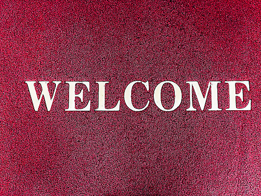 포토 JPG 해외이미지 디자인 백그라운드 패턴 출입구 바닥 주택 사람없음 장식 빨간색 단어 카펫 매트 흰색 인사 오브젝트 사인 시작 질감 초대 환영 양발 해외202004 해외포토 문자 컬러 무늬 건물 예절 파일형식 이미지허브