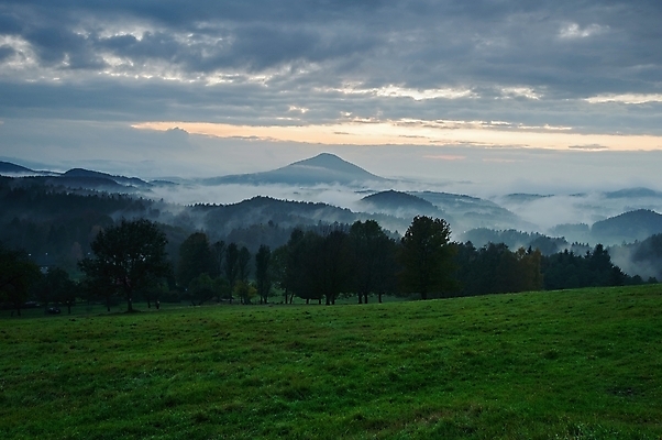 포토 JPG 해외이미지 나무 구름 계절 여행 자연 하늘 아침 산 풍경 사람없음 야외 초록색 검은색 안개 가을 흰색 숲 스위스 언덕 장면 체코 내추럴 뿌연 해외202004 해외포토 주간 자연요소 식물 유럽 컬러 날씨 생태계 파일형식 이미지허브