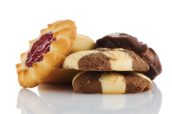 포토 JPG 해외이미지 디저트 실내 사람없음 반사 쿠키 달콤 흰배경 체크무늬 딸기잼 초코쿠키 해외202004 해외포토 음식 백그라운드 무늬 내부 흰색 맛 잼 파일형식 이미지허브