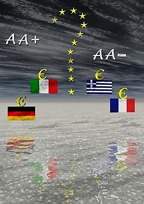 포토 JPG 해외이미지 유럽 돈 독일 사람없음 빨간색 초록색 금융 경제 파란색 노란색 이탈리아 유로 프랑스 흰색 깃발 균열 그리스 문제 그리스인 파산 우울증 위기 재앙 해외202004 해외포토 서양인 나라 컬러 모션 재산 질병 파일형식 이미지허브