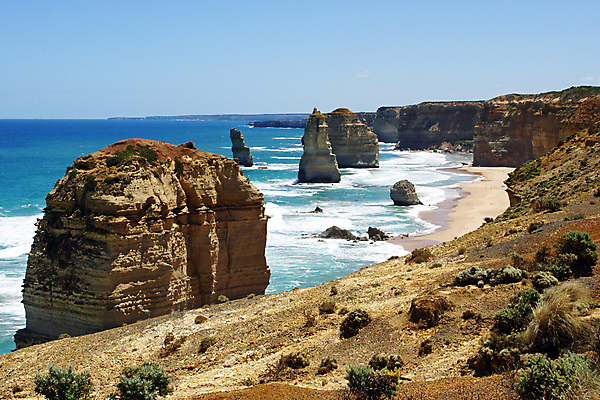 포토 JPG 해외이미지 파도 바다 여행 자연 휴가 파노라마 국립공원 풍경 사람없음 야외 바위 호주 암초 해외202004 해외포토 공원 촬영기법 돌_바위 오세아니아 생태계 파일형식 이미지허브