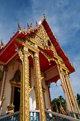 포토 JPG 해외이미지 아시아 종교 불교 건축양식 태국 사람없음 건물 장식 빨간색 사찰 황금 해외202004 해외포토 건축물 건축 나라 컬러 종교건축 파일형식 이미지허브