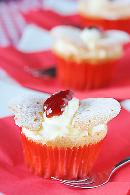 포토 JPG 해외이미지 음식 디저트 요리 사람없음 케이크 대접 달콤 작음 잼 컵케이크 해외202004 해외포토 소스_음식 맛 크기 파일형식 이미지허브