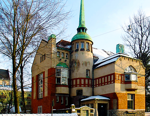 포토 JPG 해외이미지 나무 벽 겨울 벽돌 주택 핀란드 사람없음 건물 탑 빌라 대문 헬싱키 해외202004 해외포토 식물 건축물 계절 북유럽 문 파일형식 이미지허브