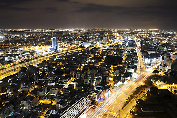 포토 JPG 해외이미지 도로 야경 중동 사람없음 야외 건물 관광지 도시풍경 고층빌딩 도시 도심 이스라엘 조감도 해외202004 해외포토 건축물 나라 길 여행 교통시설 풍경 빌딩 야간 서아시아 파일형식 풍경_경치 이미지허브