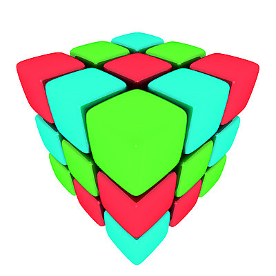 포토 JPG 해외이미지 모양 일러스트 추상 사람없음 상자 컬러풀 3D 금속 블록 흰색 큐브 오브젝트 정사각형 고립 해외202004 루빅큐브 해외일러스트 도형 컬러 무늬 재질 디지털합성 파일형식 이미지허브