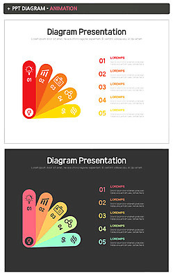 템플릿 화살표 비즈니스 전구 그래프 사람없음 세트 컬러풀 PPT 프레젠테이션 문서템플릿 공유 순서 애니형PPT 이미지템플릿 컬러 파일형식